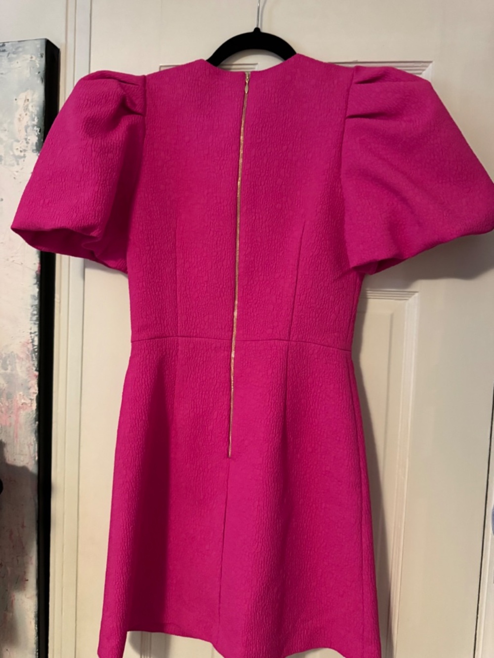 REBECCA VALLANCE Cecily Bow-Trimmed Mini Dress - Picture 4 of 4